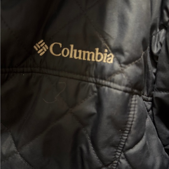 Women’s Columbia quilted insulated hooded jacket —Dark Blue - Picture 2 of 5